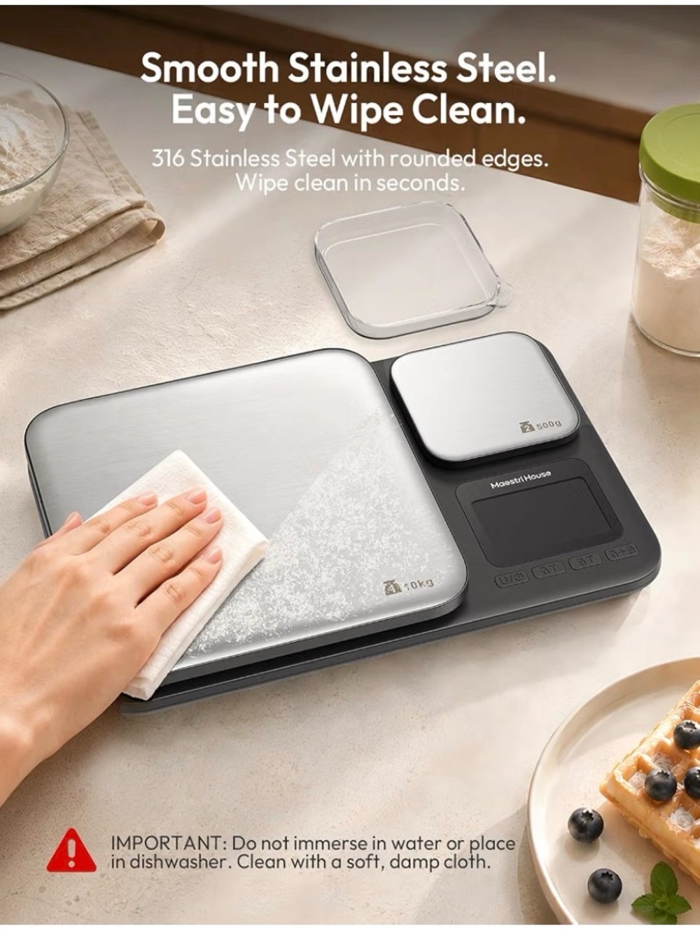 FS03 Digital Kitchen Scale (NIB) - Picture 10 of 15